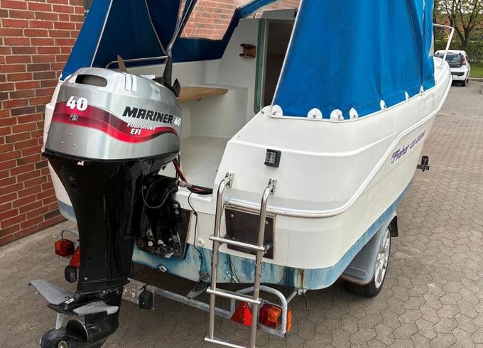 Örnvik Fisher 435 Cabin m/Mariner F40 hk EFI 4-