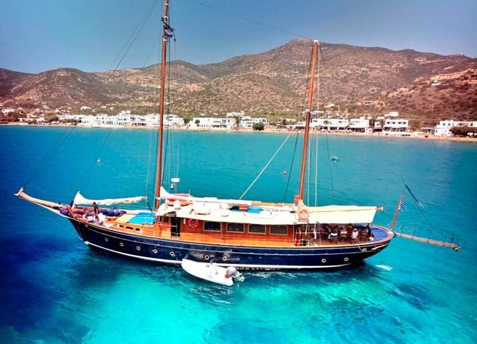 Psarros Shipyard Traditional Motor Sailer Kaiki