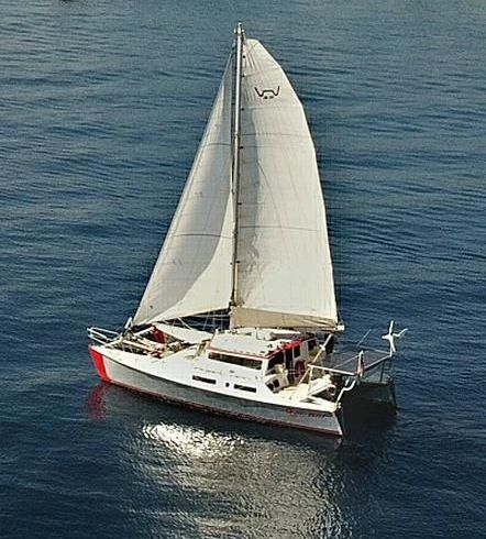 Richard Woods Mira 35 catamaran