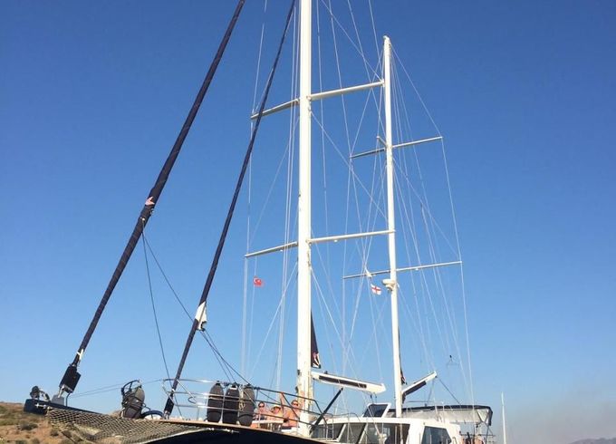ARK YACHTS STEEL MOTORSAILER