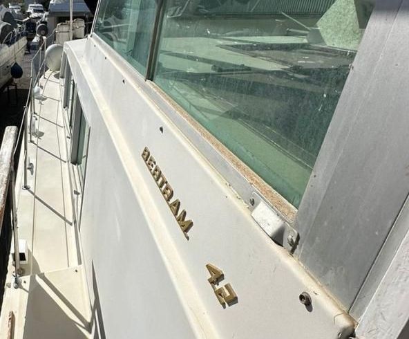 Bertram 42 Aft