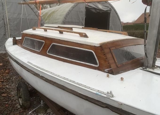 20er Jollenkreuzer Stahl Segelboot, Stah