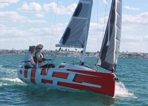 Quant Q23 Scow Foiler