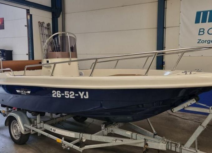Rascala FM 15 met 40pk 4-takt EFI en trailer (zé