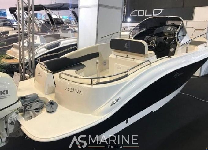 AS Marine 22 Walk Around + Honda BF100