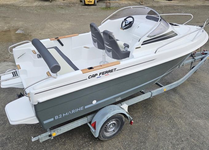 B2 Marine Cap Ferret 522 Cruiser + Mercury 60 EFI