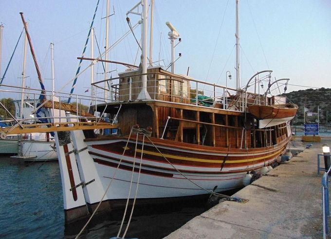 Traditional Greek Passenger Vessel