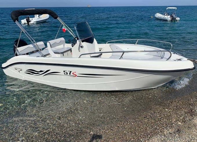 Motorboat GIANT 600 OPEN SPORT 140hp