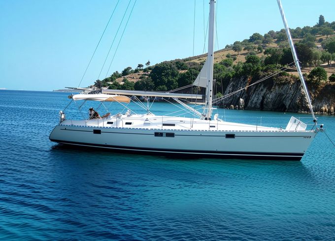 Sailboat Beneteau Oceanis 440 14m