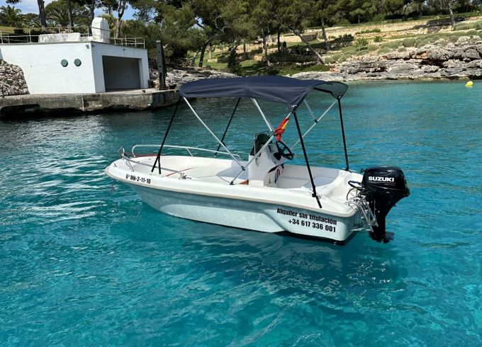 Boat without licence  Astec 400 15hp