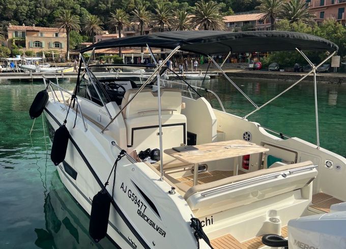 Motorboat Quicksilver Sundeck 875 450hp