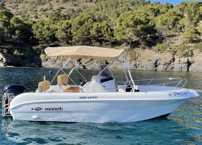 Motorboat Mareti Mareti 600 Open 115hp