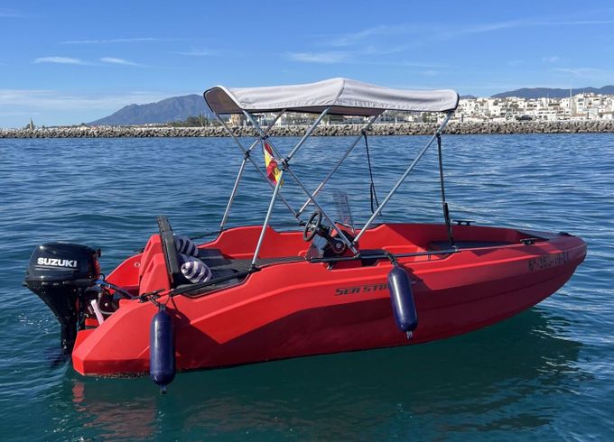 Motorboat SeaStorm 14 15hp