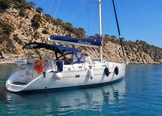 Sailboat Beneteau Oceanis 411 clipper 12.8m