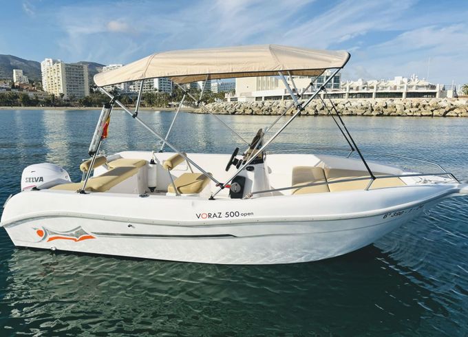 Boat without licence  VORAZ 500 15hp