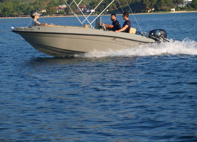 Boat without licence  Nireus 490 Optima 30hp