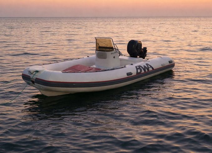 RIB Bwa California 550 speciale 40hp