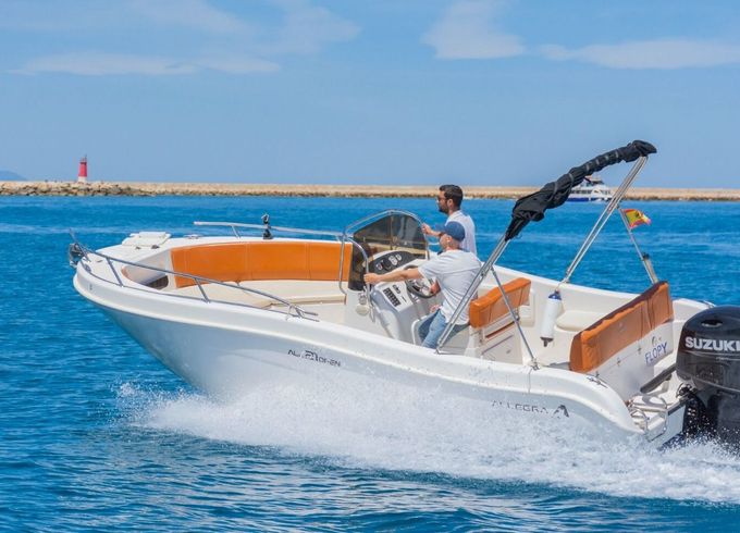Motorboat allegra allegra 21 open 150hp