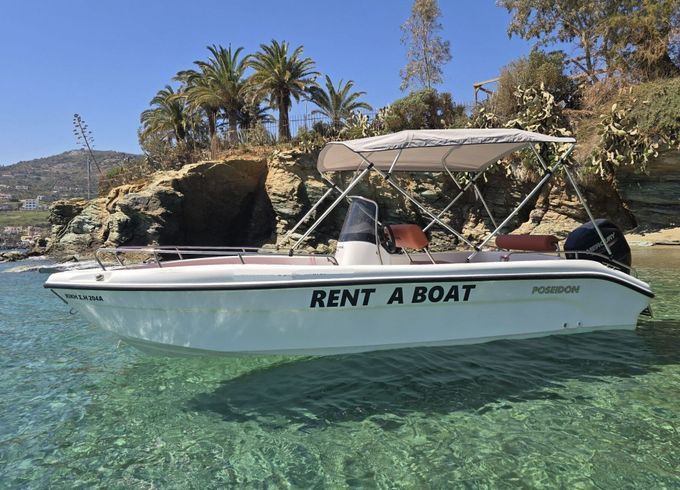 Motorboat Poseidon boat for 6 persons Poseidon 185 60hp