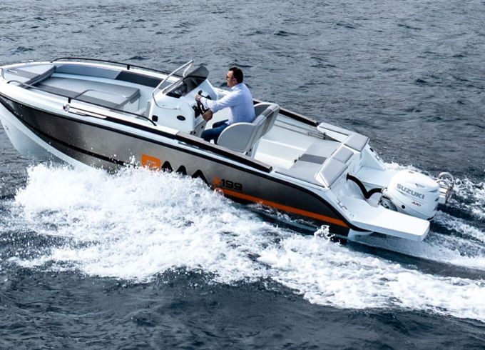 Boat without licence  BMA X199 40hp