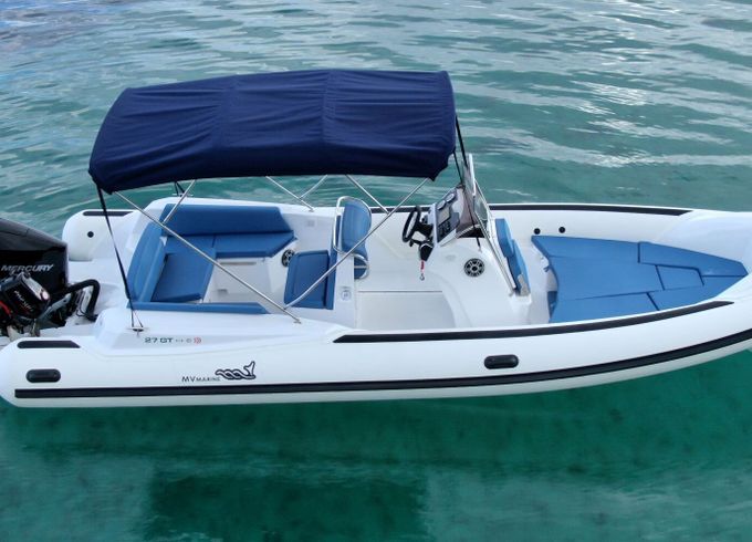 Motorboat mvmarine 27gt 250hp