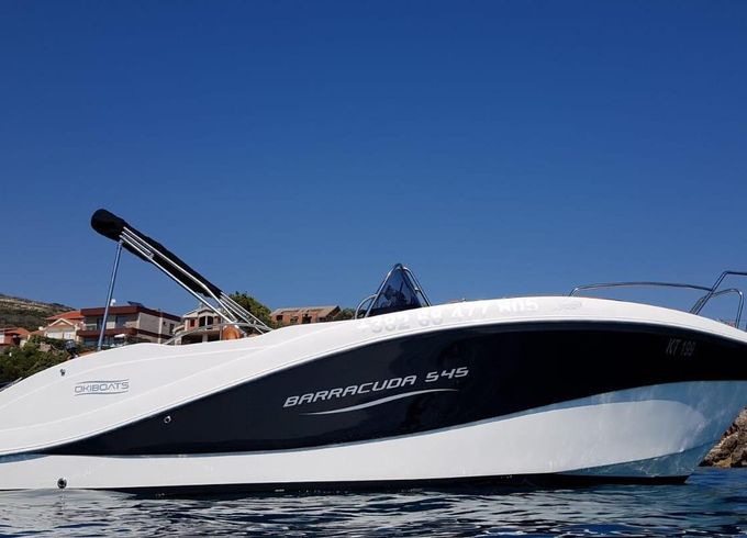 Motorboat Okiboats Baracuda 545 115hp