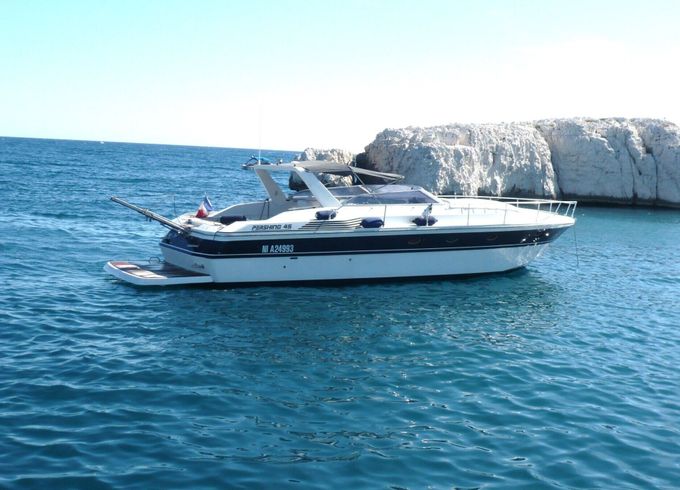 Motorboat Pershing 45 800hp