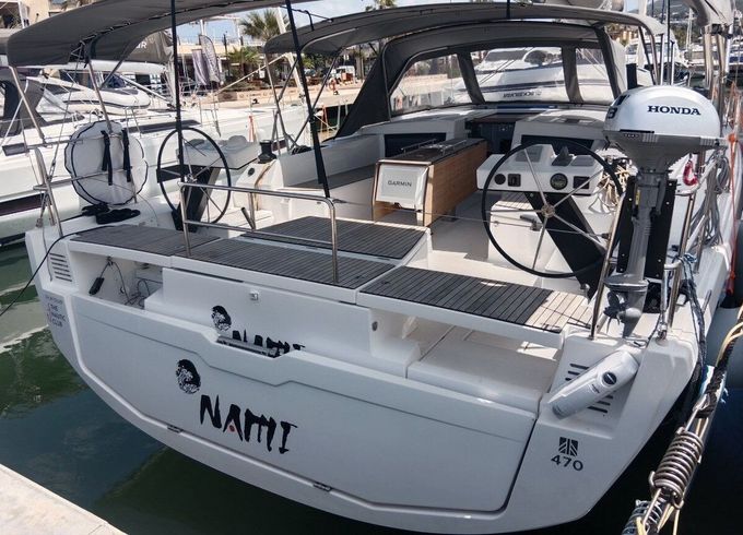Sailboat Dufour 470 14.85m