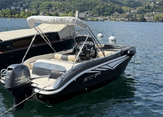 Boat without licence  As marine 570 open 40hp