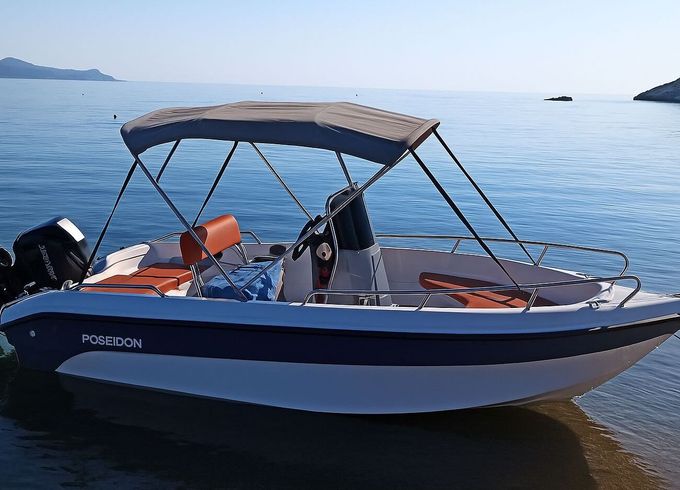 Boat without licence  Poseidon Blu Water 170 30hp