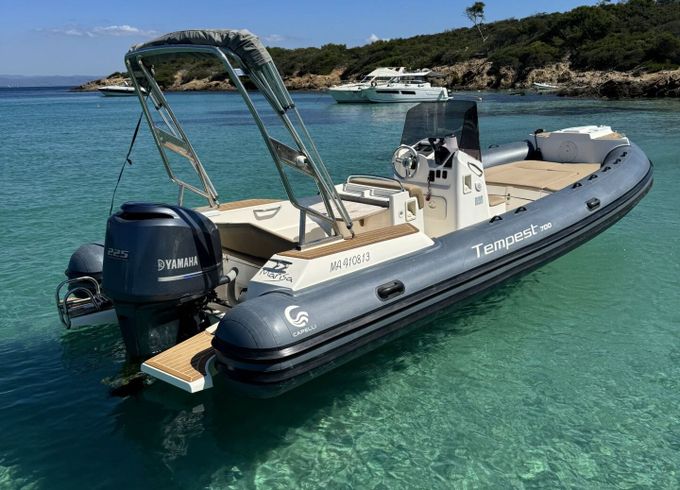 RIB Capelli Tempest 700 luxe 250hp