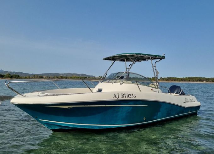Motorboat Jeanneau cap camarat 225hp