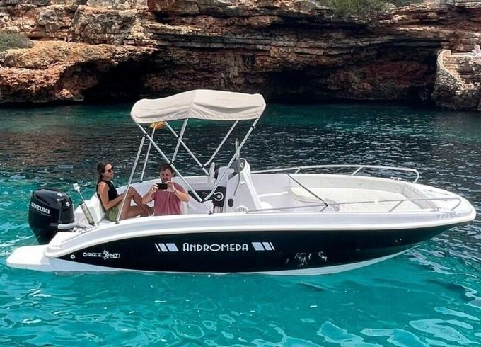 Motorboat ORIZZONTI ANDROMEDA BLACK 90hp