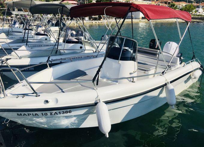 Motorboat Poseidon Blu water 170 60hp