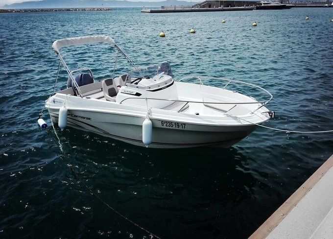 Motorboat JEANNEAU Cap Camarat 5.5 Cc 115hp