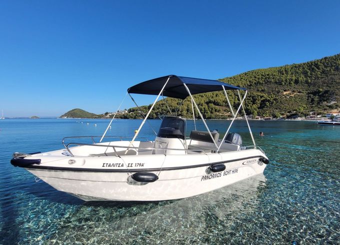 Motorboat Poseidon Blue water 170 30hp