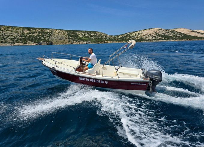 Motorboat Nautika 500 20hp