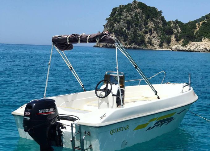 Boat without licence  Aquastar 450 30hp