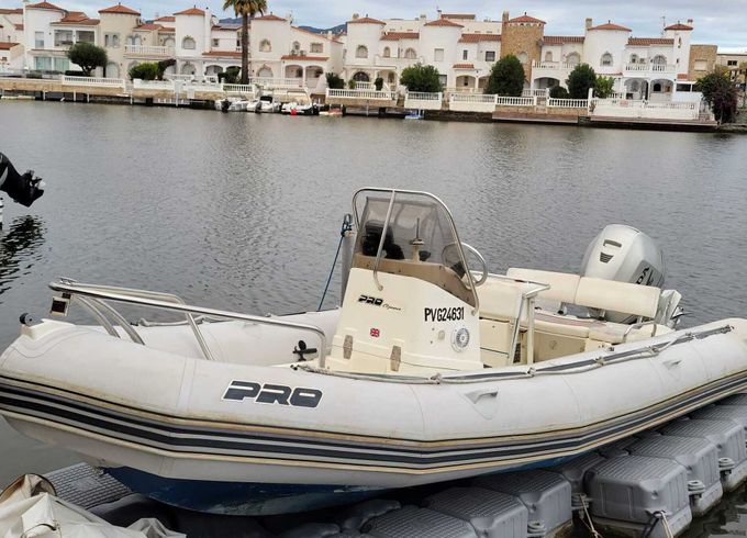 RIB Zodiac pro open 650 150hp