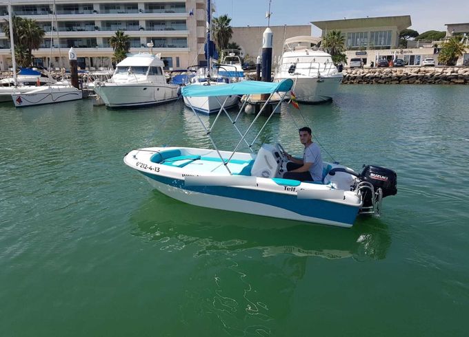 Boat without licence  ASTEC 450 15hp