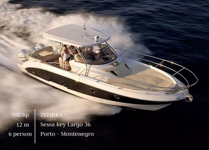 Motorboat Sessa Marine key largo 36 900hp