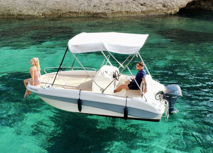 Boat without licence  Quicksilver REMUS 450 15hp