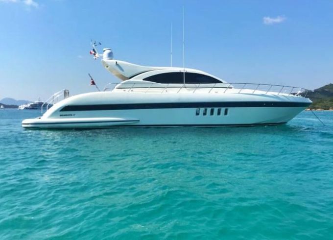 Motor yacht Mangusta 72 3000hp