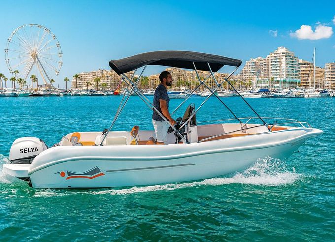 Boat without licence  VORAZ 500 15hp