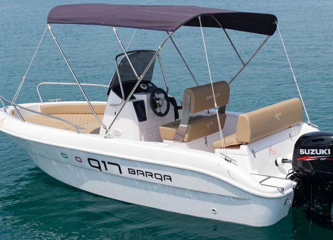 Boat without licence  Barqa Q17 15hp