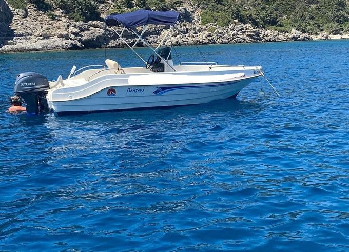 Boat without licence  Poseidon Proteus