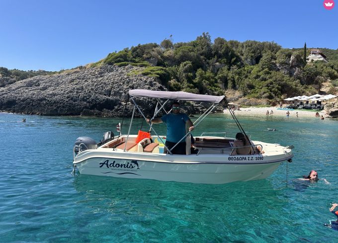 Boat without licence  Proteus Limeni 40hp