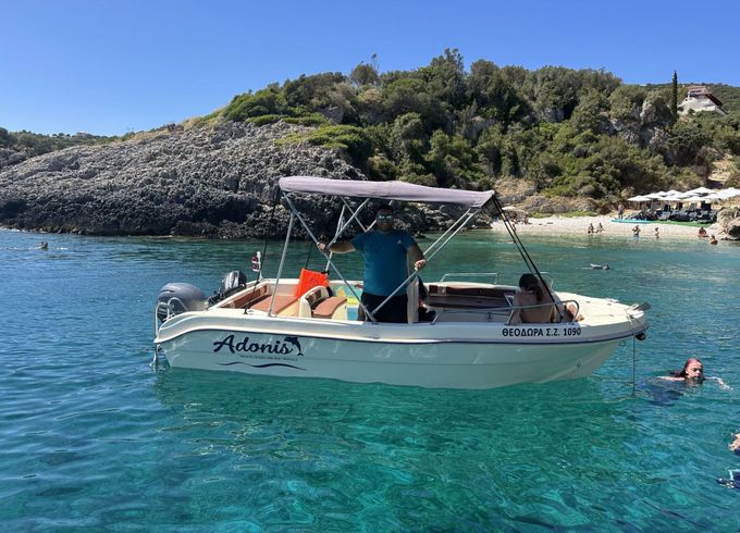 Boat without licence  Proteus Limeni 40hp