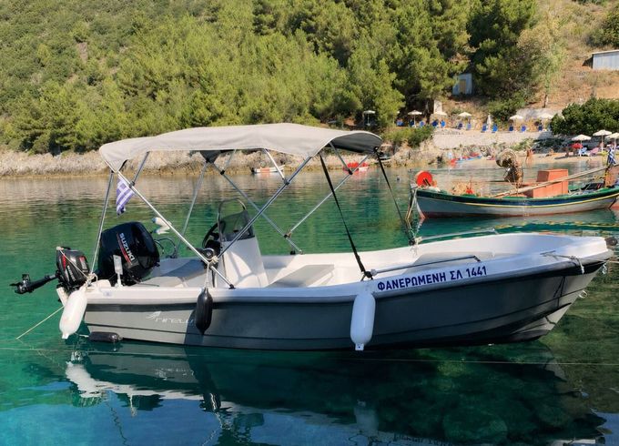 Boat without licence  Nireus 460 30hp