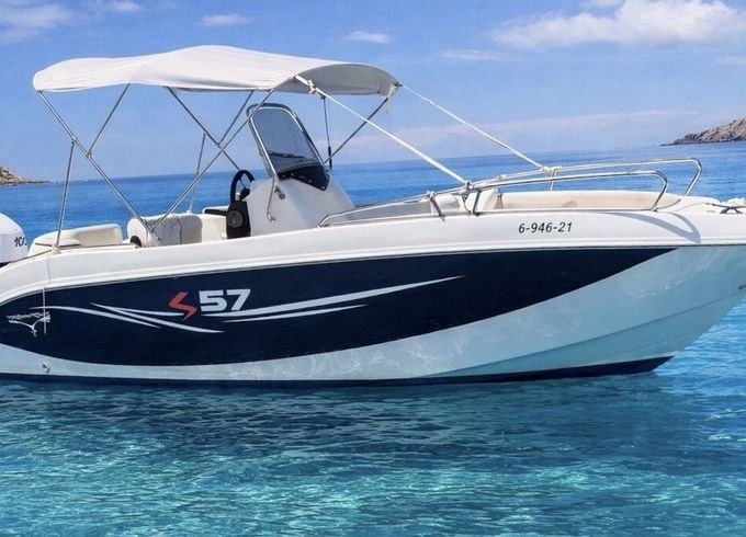 Motorboat Blue x 115hp